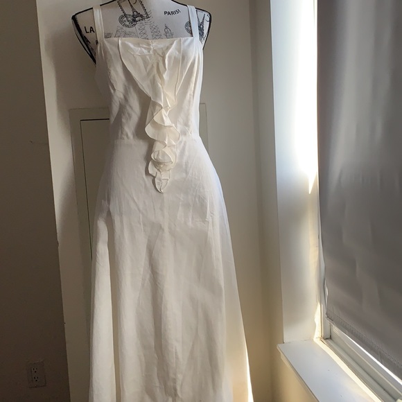 Beautiful Ronen Chen - linen midi sundress size M/L excellent condition - Picture 15 of 15